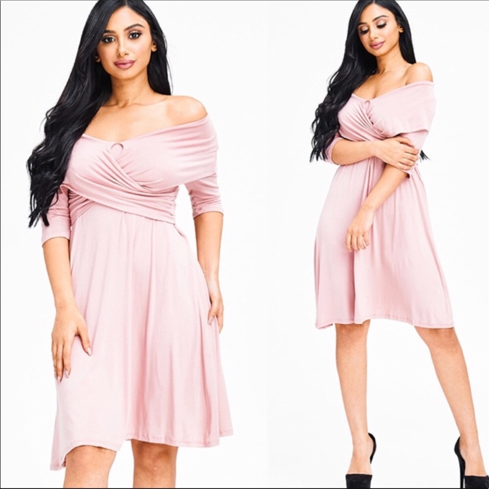 Sexy off shoulder dress!